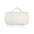 AS COLOUR - 1004 CANVAS DUFFEL BAG Cream OS