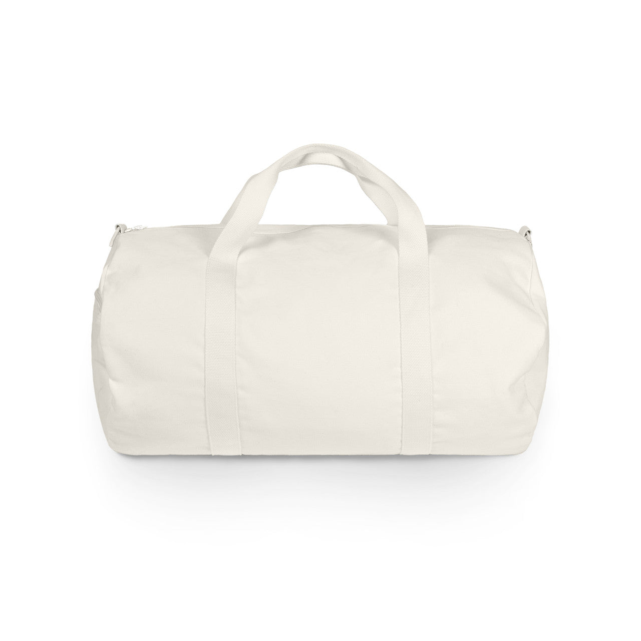 AS COLOUR - 1004 CANVAS DUFFEL BAG Cream OS