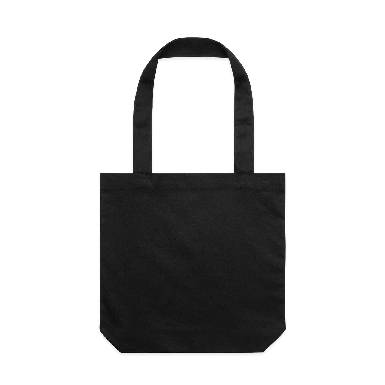 AS COLOUR - 1007 BASIC TOTE Black OS