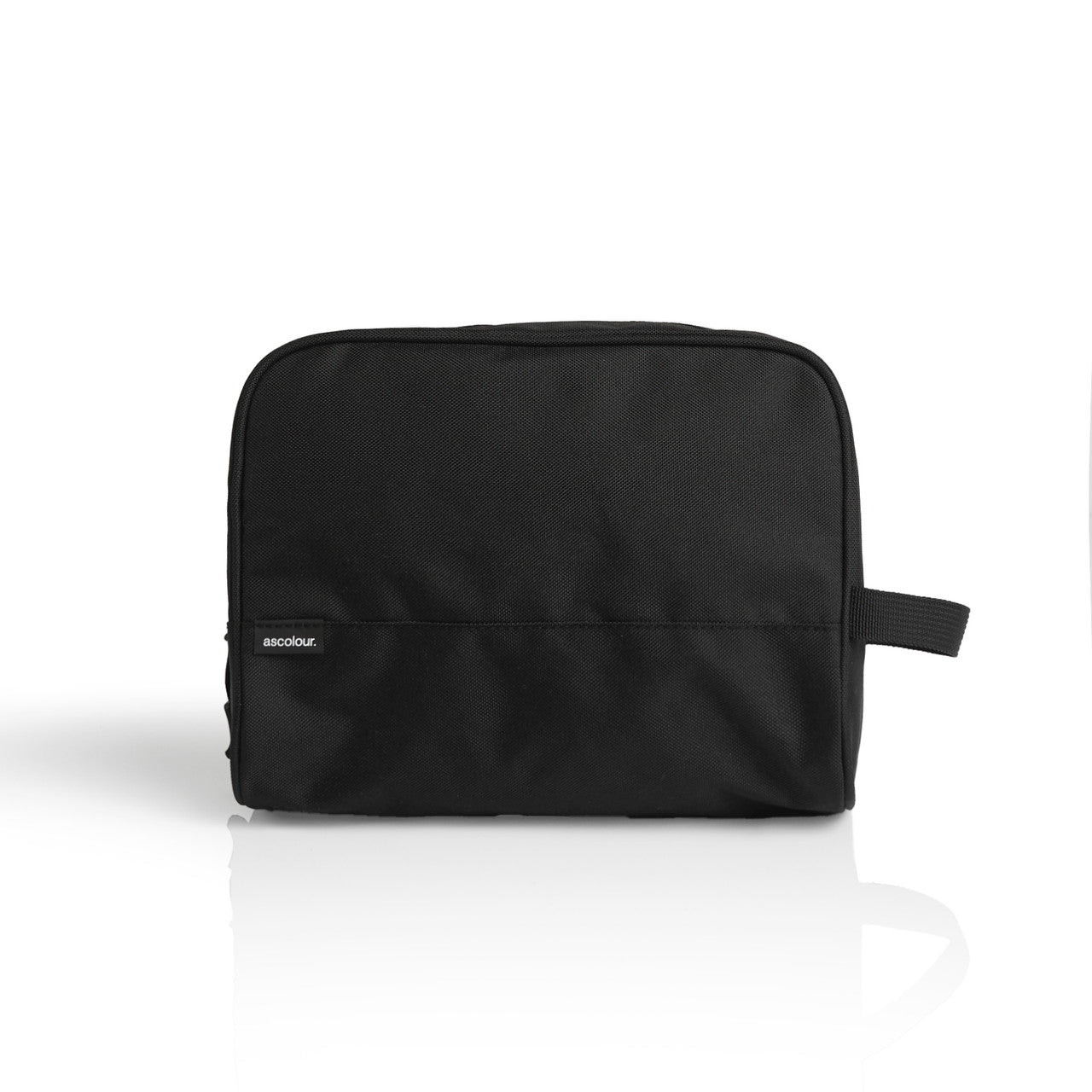 AS COLOUR - 1022 RECYCLED TOILETRY BAG Black OS