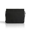 AS COLOUR - 1027 RECYCLED MESSENGER BAG Black OS