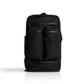 AS COLOUR - 1030 RECYCLED TRAVEL BACKPACK Black OS