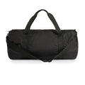 AS COLOUR - 1038 RECYCLED LIGHT DUFFEL BAG Black OS