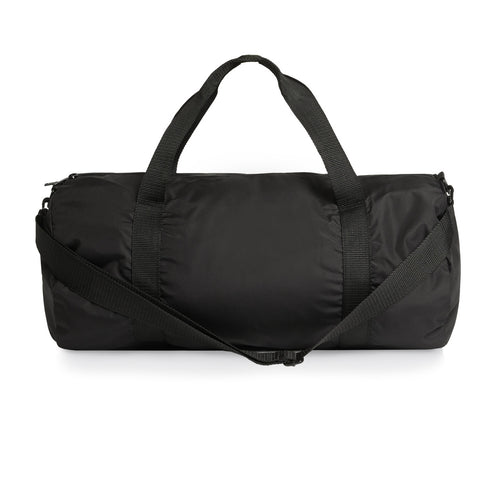 AS COLOUR - 1038 RECYCLED LIGHT DUFFEL BAG Black OS