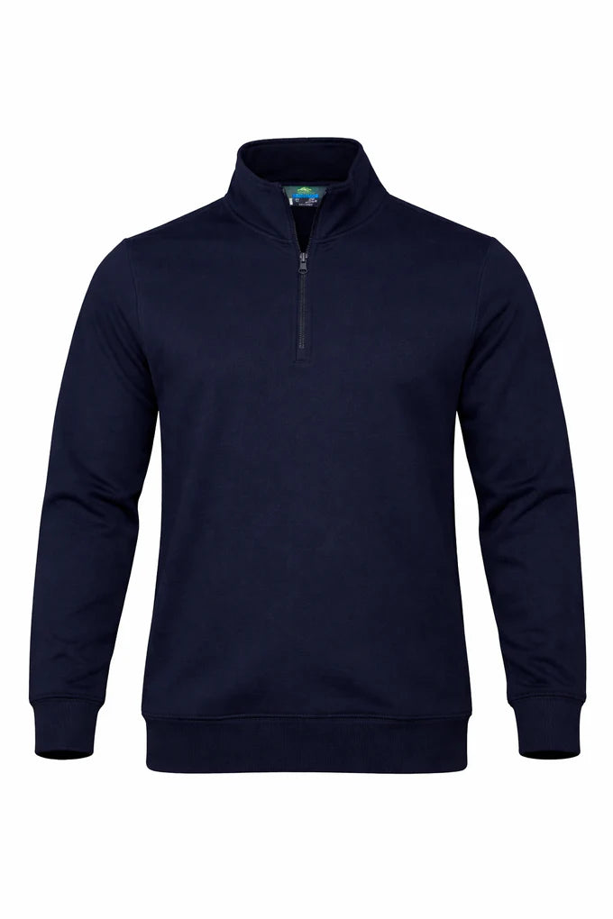 AUSSIE PACIFIC - MAWSON MENS 1/4 ZIP SWEATER - 1534