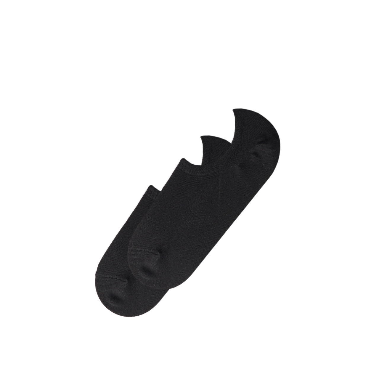 AS COLOUR - 1206 INVISIBLE SOCKS (2 PK) Black 4-8