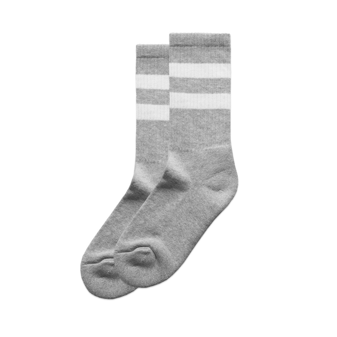 AS COLOUR - 1210 RELAX STRIPE SOCKS (2 PK)