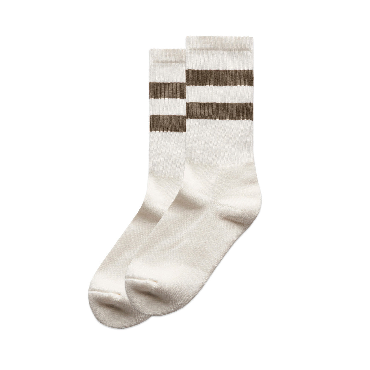 AS COLOUR - 1210 RELAX STRIPE SOCKS (2 PK)