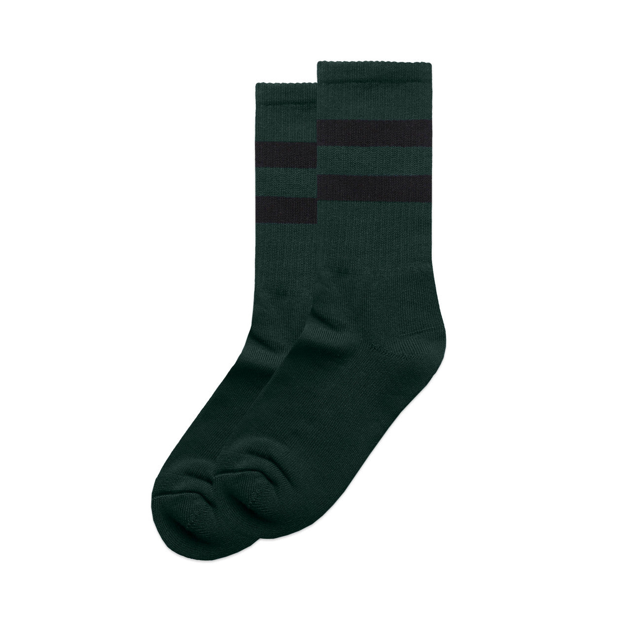 AS COLOUR - 1210 RELAX STRIPE SOCKS (2 PK)