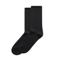 AS COLOUR - 1213 BUSINESS SOCKS (2 PK) Black 4-8