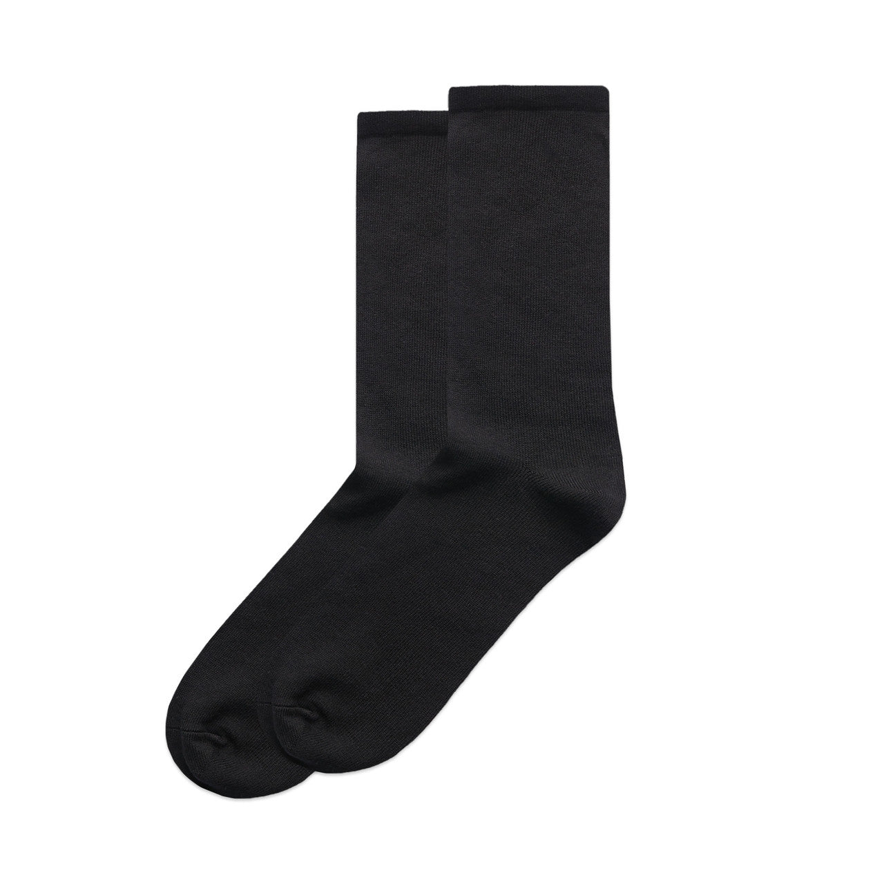 AS COLOUR - 1213 BUSINESS SOCKS (2 PK) Black 4-8