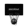 AS COLOUR - 1505 ASC MINI BBALL HOOP Black OS