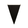 AS COLOUR - 1513 CANVAS PENNANT FLAG Black OS