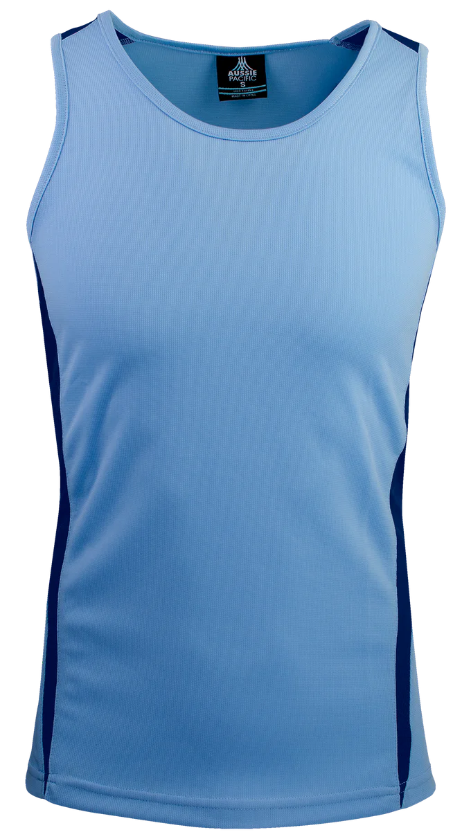 AUSSIE PACIFIC - EUREKA MENS SINGLETS - 1104