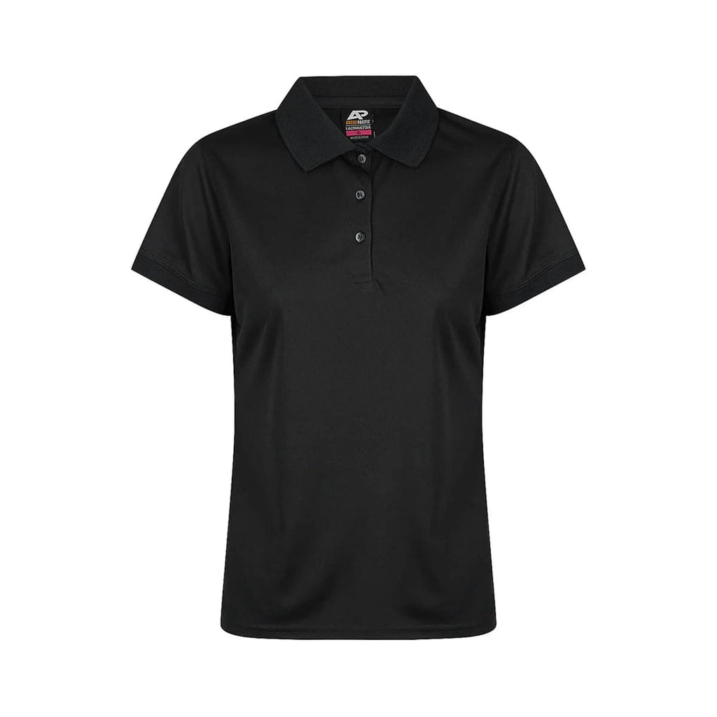 AUSSIE PACIFIC - LACHLAN LADY POLOS - 2314 BLACK 6