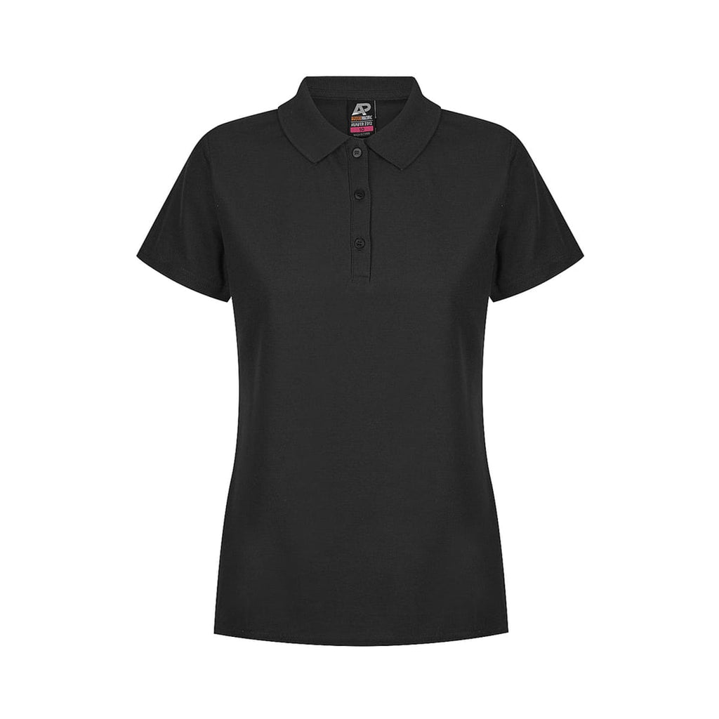 AUSSIE PACIFIC - HUNTER LADY POLOS - 2312 BLACK 6