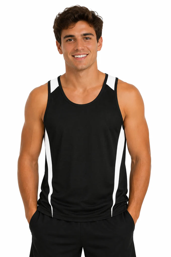 AUSSIE PACIFIC - EUREKA MENS SINGLETS - 1104