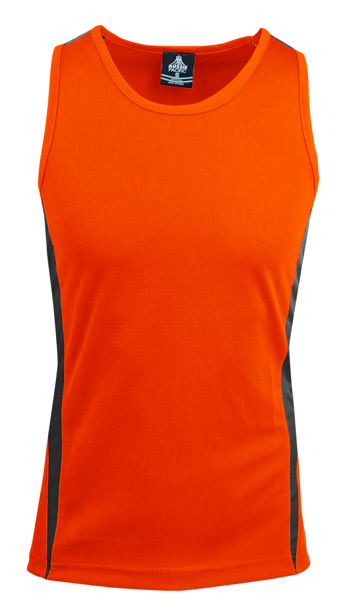 AUSSIE PACIFIC - EUREKA MENS SINGLETS - 1104