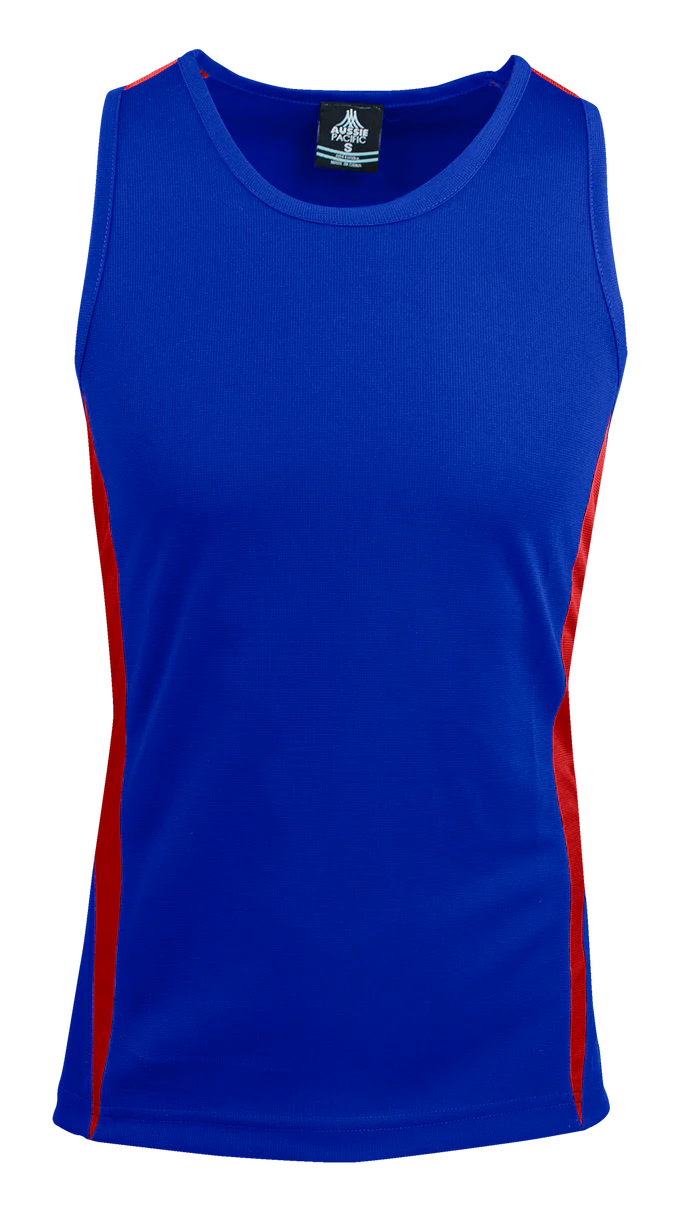 AUSSIE PACIFIC - EUREKA MENS SINGLETS - 1104