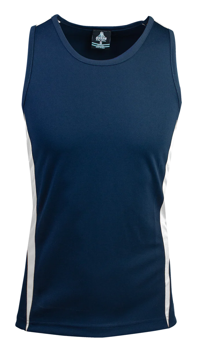 AUSSIE PACIFIC - EUREKA MENS SINGLETS - 1104