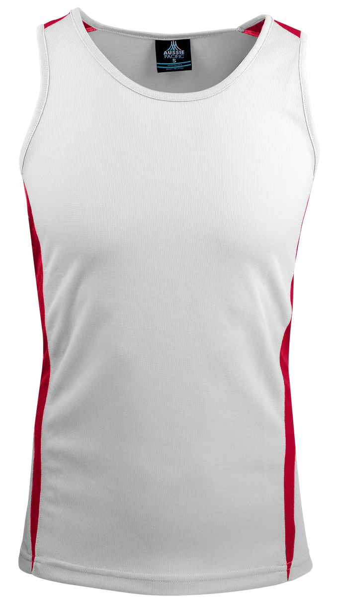 AUSSIE PACIFIC - EUREKA MENS SINGLETS - 1104