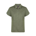 AUSSIE PACIFIC - MORRIS LADY POLOS - 2317 ARMY GREEN/WHITE 6