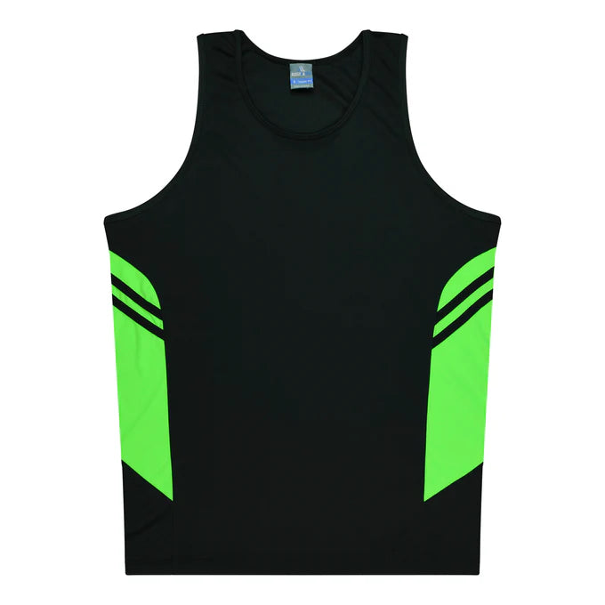 AUSSIE PACIFIC - TASMAN KIDS SINGLETS - 3111