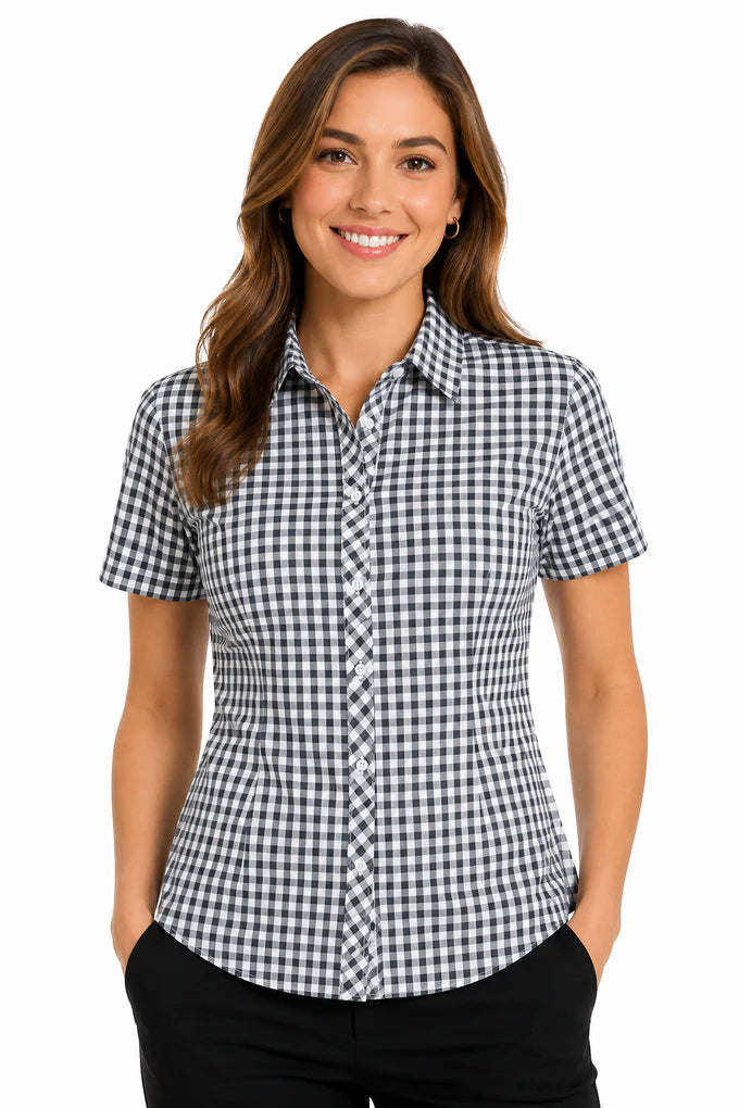 AUSSIE PACIFIC - BRIGHTON LADY SHIRT SHORT SLEEVE - 2909S