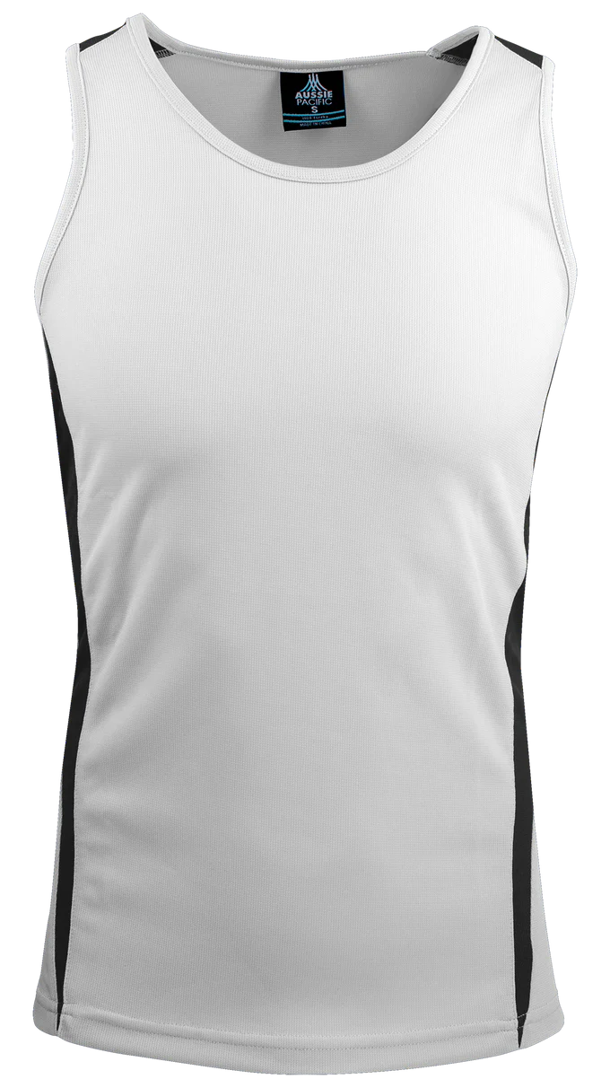 AUSSIE PACIFIC - EUREKA MENS SINGLETS - 1104
