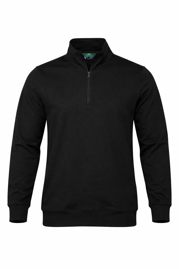 AUSSIE PACIFIC - MAWSON MENS 1/4 ZIP SWEATER - 1534