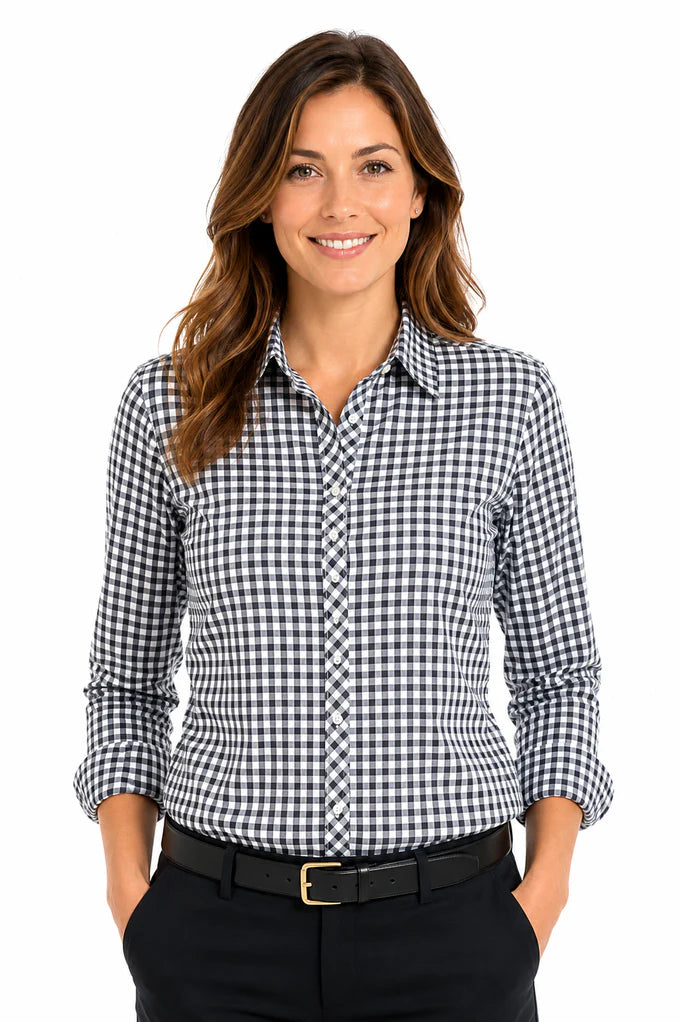 AUSSIE PACIFIC - BRIGHTON LADY SHIRT LONG SLEEVE - 2909L
