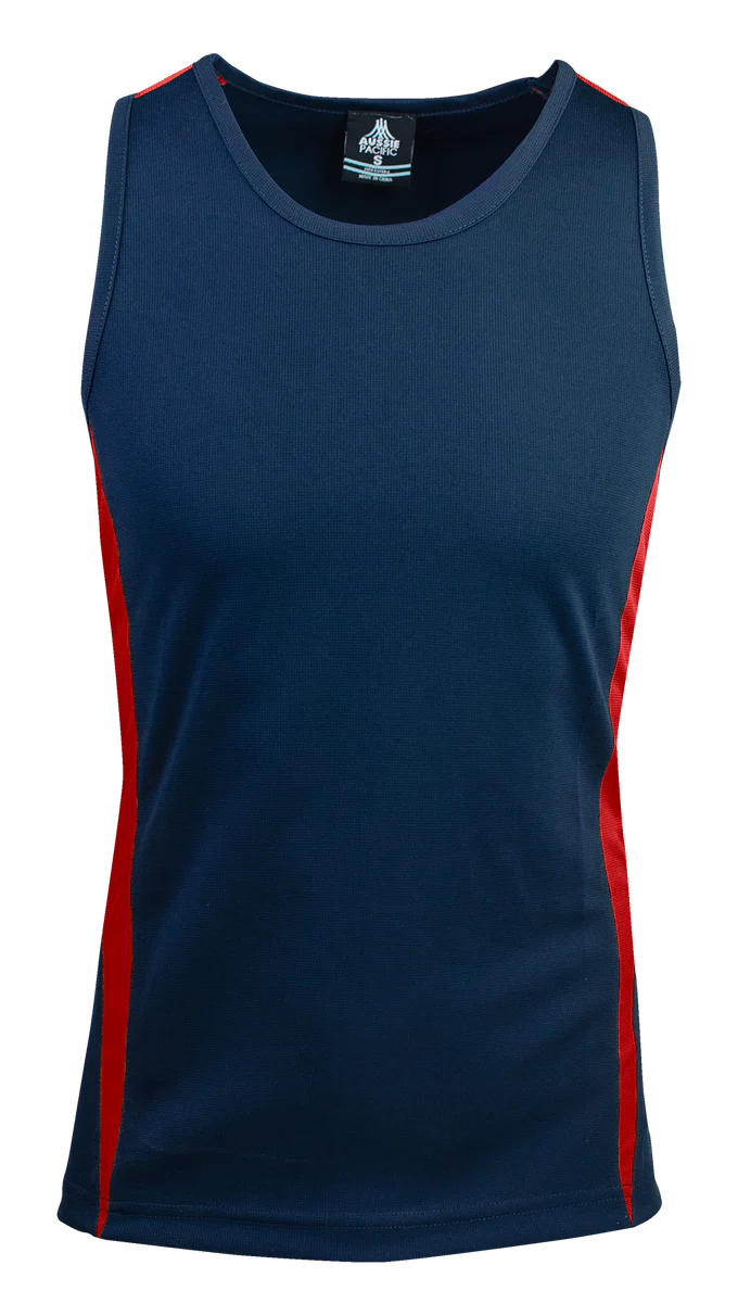AUSSIE PACIFIC - EUREKA MENS SINGLETS - 1104