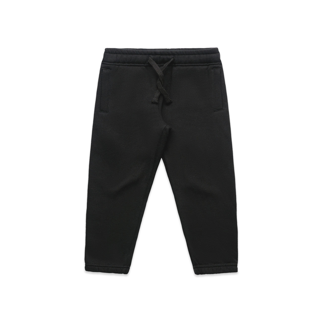AS COLOUR - 3023 KIDS SURPLUS TRACK PANTS Black 2K