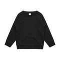 AS COLOUR - 3030 KIDS SUPPLY CREW Black 2K