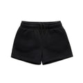 AS COLOUR - 3042 KIDS RELAX TRACK SHORTS Black 2K