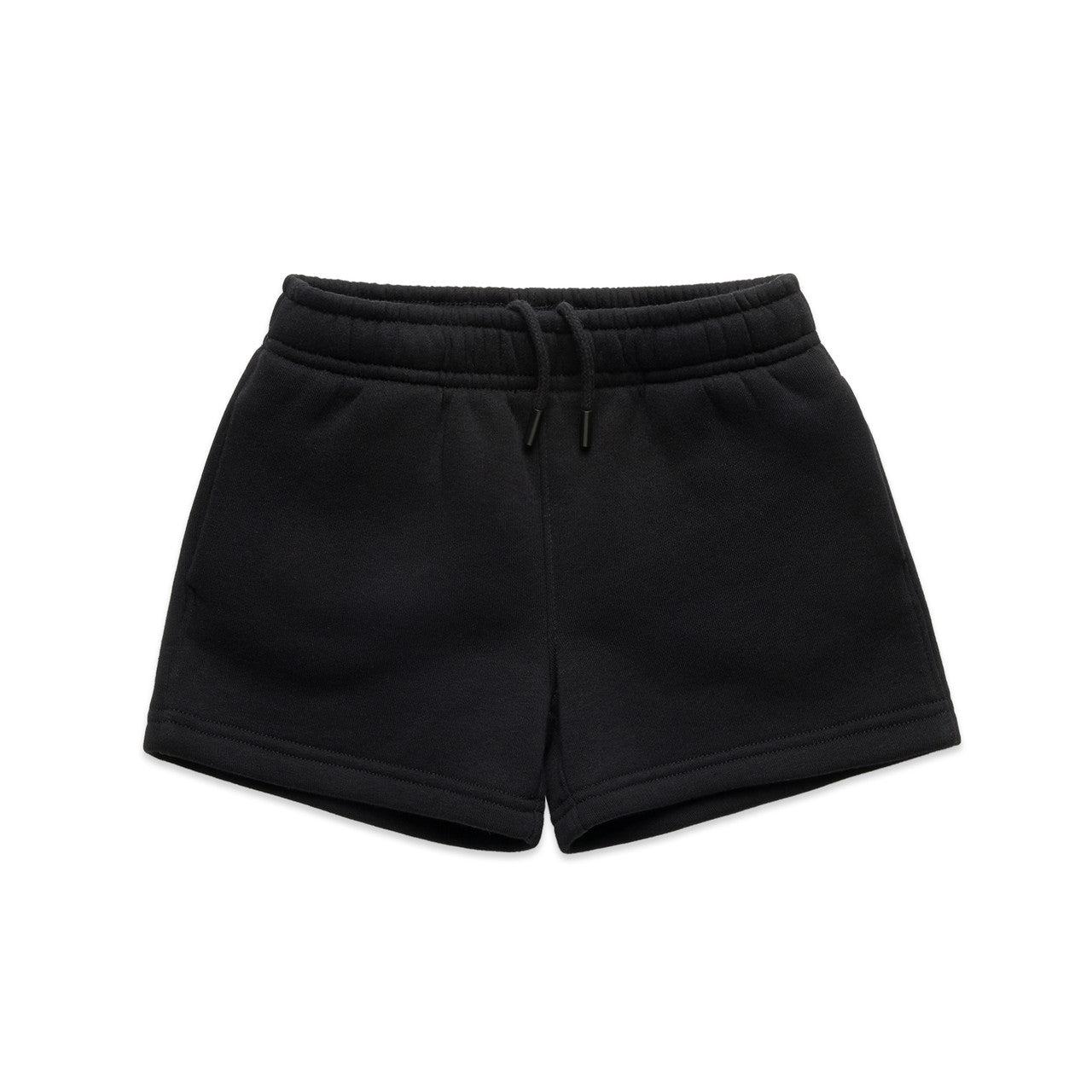 AS COLOUR - 3042 KIDS RELAX TRACK SHORTS Black 2K