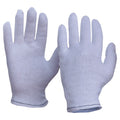 PRO - Interlock Poly/Cotton Liner Hemmed Cuff Gloves Mens Size