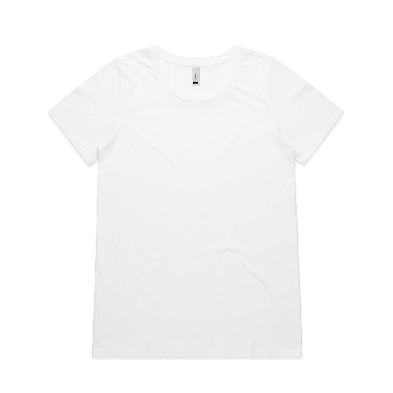 AS COLOUR - 4011 SHALLOW SCOOP TEE