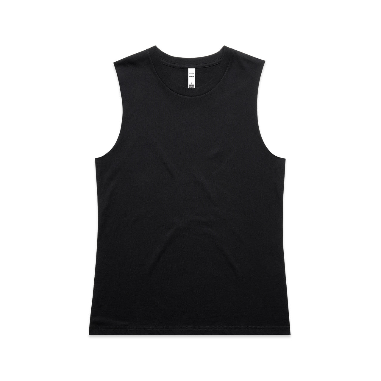 AS COLOUR - 4017 WOS MAPLE TANK Black XSM