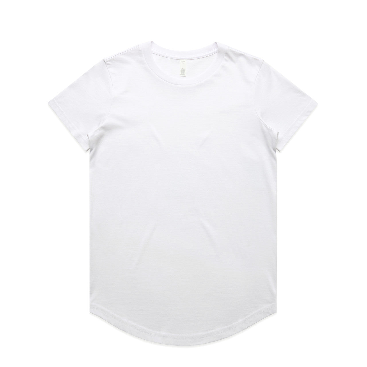 AS COLOUR - 4024 WOS MAPLE CURVE TEE