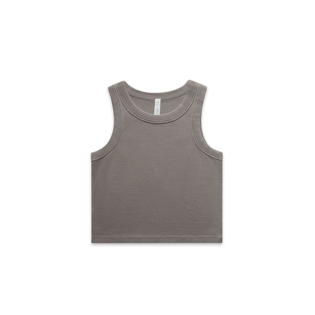 AS COLOUR - 4035 FADED ORGANIC CROP TANK