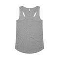 AS COLOUR - 4045 YES RACERBACK SINGLET Grey Marle XSM