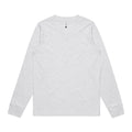 AS COLOUR - 4056 DICE LS TEE Ash Heather XSM