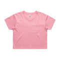 AS COLOUR - 4062 CROP TEE Bubblegum XSM