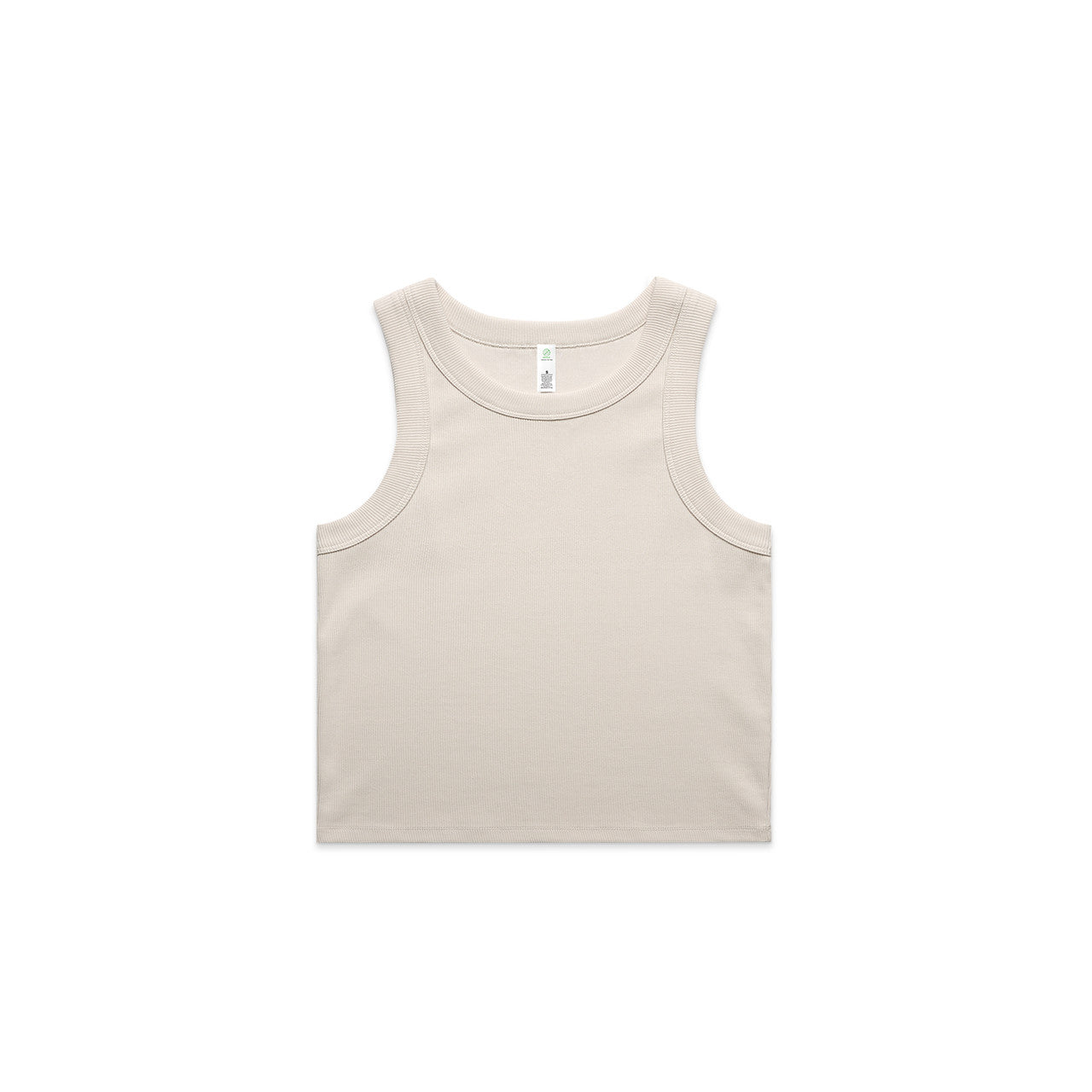 AS COLOUR - 4064G ORGANIC RIB CROP TANK