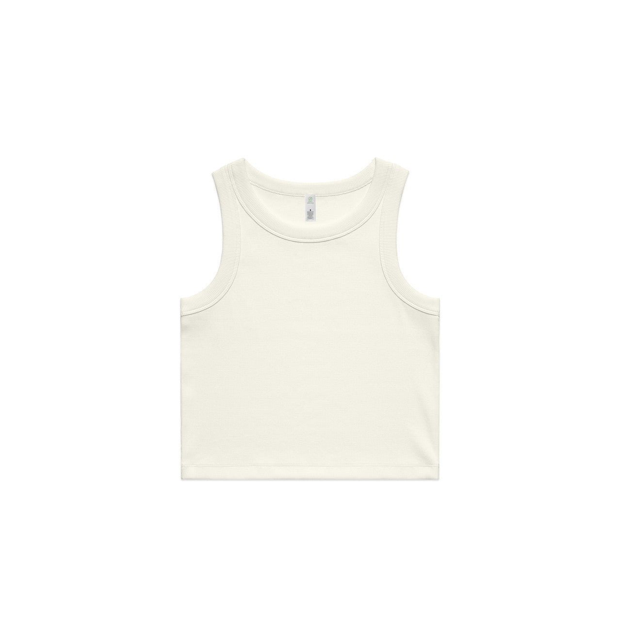 AS COLOUR - 4064G ORGANIC RIB CROP TANK