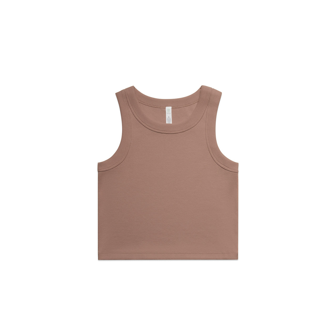 AS COLOUR - 4064G ORGANIC RIB CROP TANK
