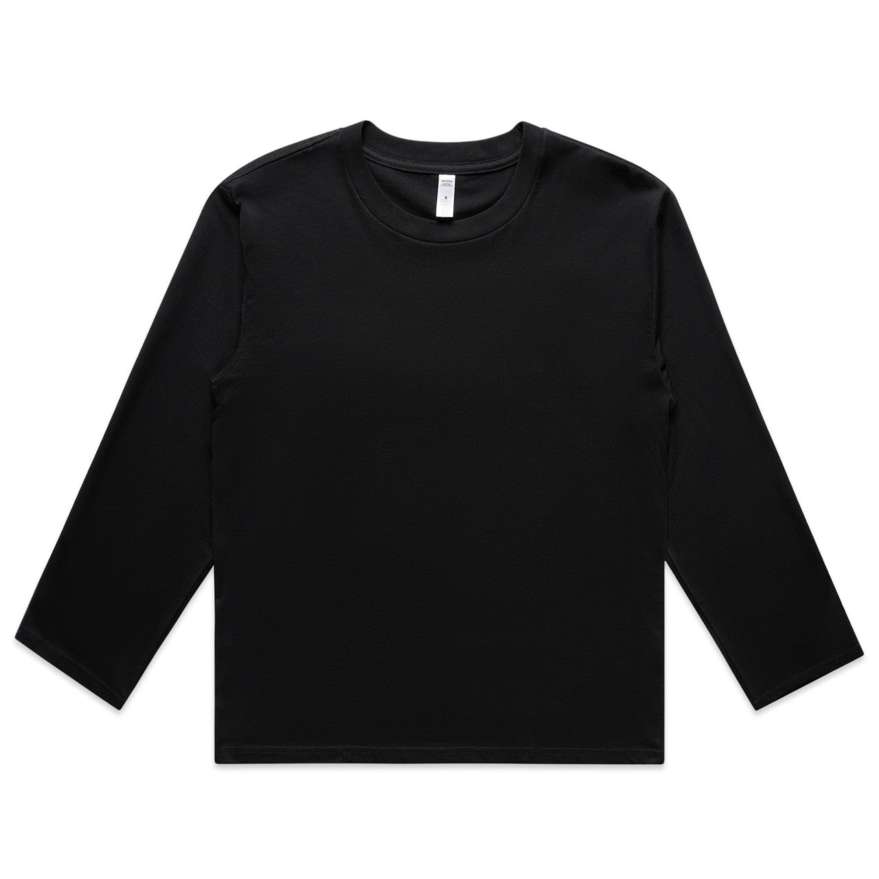 AS COLOUR - 4071 WOS MARTINA LS TEE Black XSM