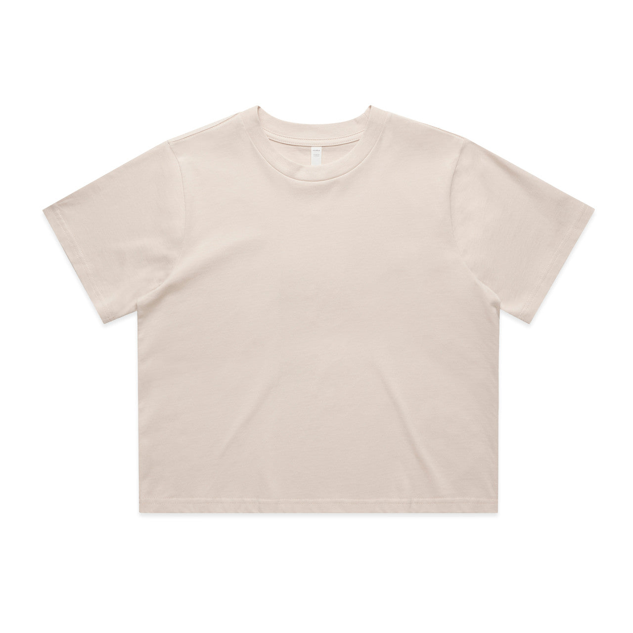 AS COLOUR - 4072 WOS CLASSIC CROP TEE