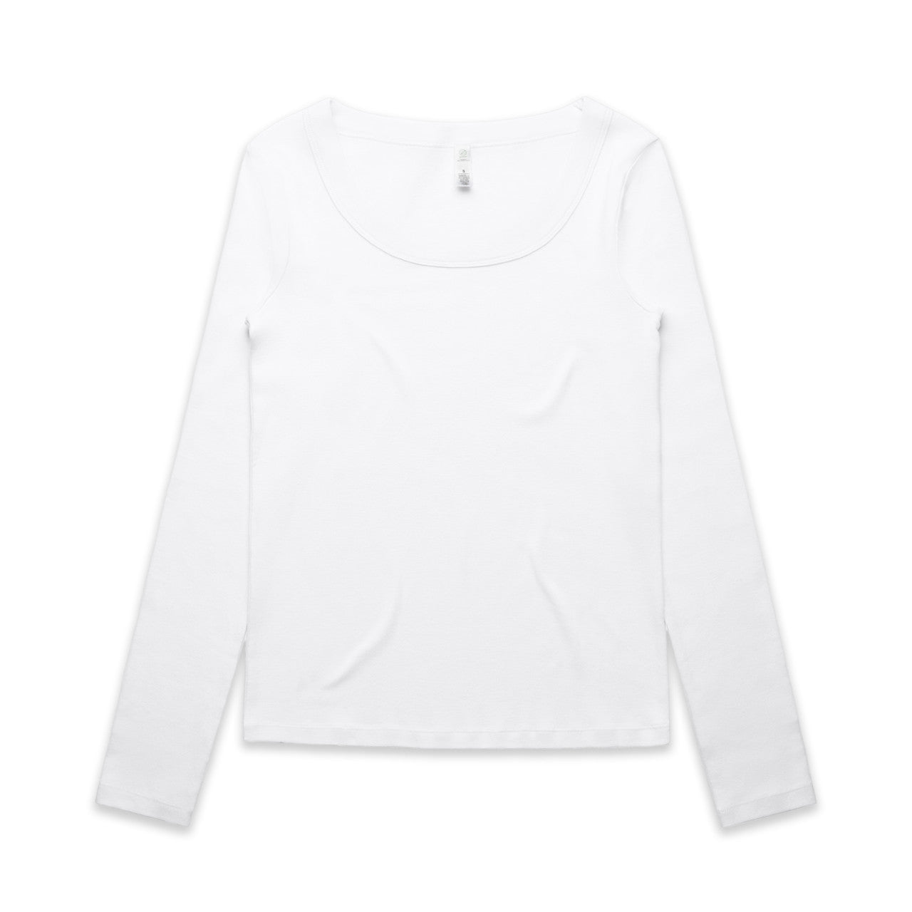 AS COLOUR - 4075 WOS ORGANIC BABY RIB LS